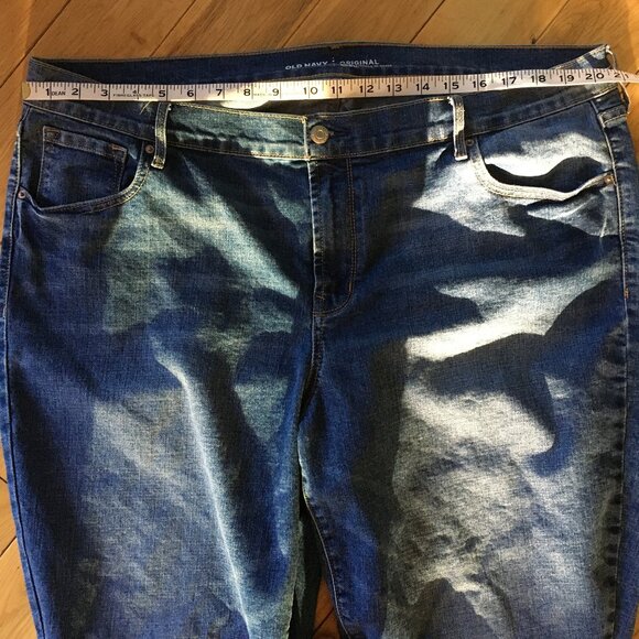 Old Navy Original High Rise Denim Jeans 18 Tall - Picture 11 of 16
